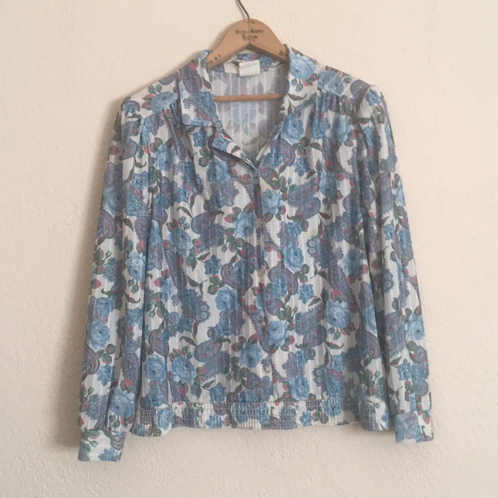 VINTAGE Floral Top
